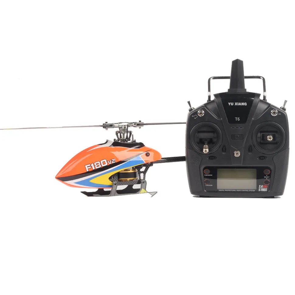YUXIANG F180V2 2.4G 6CH Direct Drive RC Helicopter Model