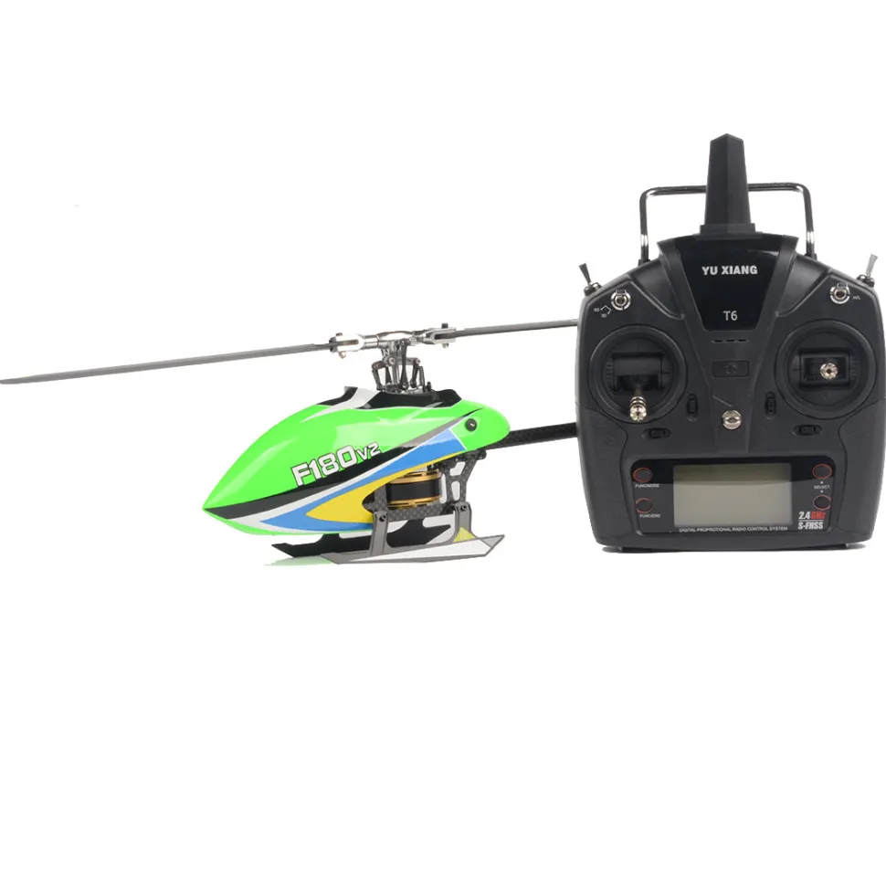 YUXIANG F180V2 2.4G 6CH Direct Drive RC Helicopter Model
