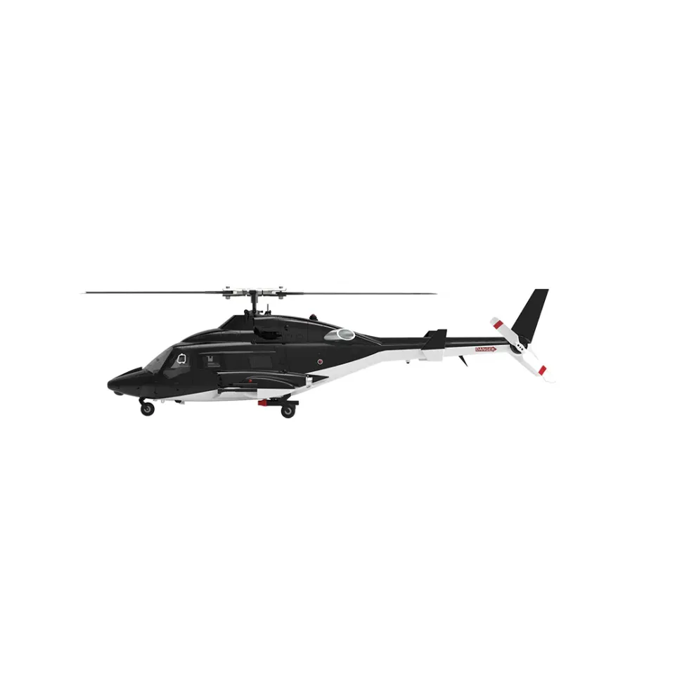 YUXIANG F02-V 1/34 Scale Airwolf RC Helicopter 2.4G 6CH 3D/6G Flybarless Helicopter RTF with Lights, Brushless Motor, Gyro Stabilization