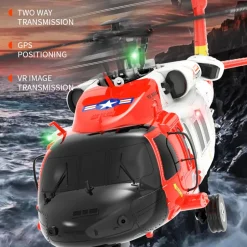 YUXIANG YXZNRC F09-S 1/47 RC Airplane 2.4G 6CH Brushless Direct Drive RC Helicopter Model - RTF Edition